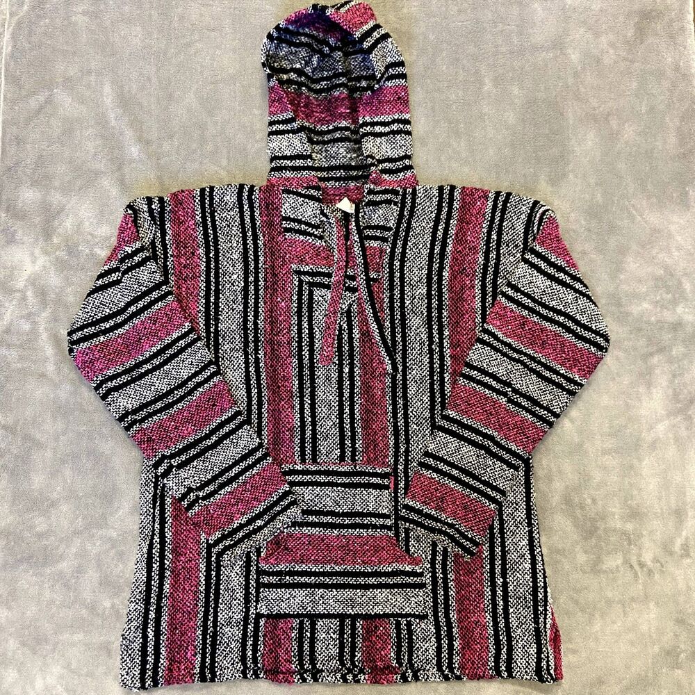 Pink Baja Hoodie / Drug Rug